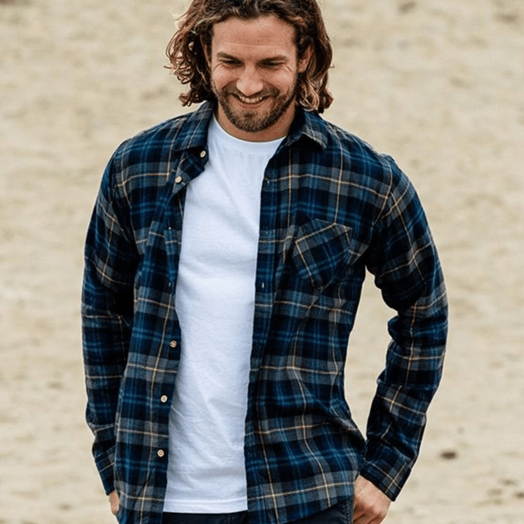 Flannel t shirt clearance dress