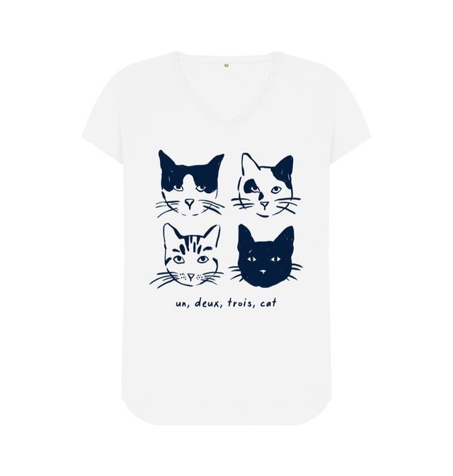Un Deux Trois Cat T Shirt