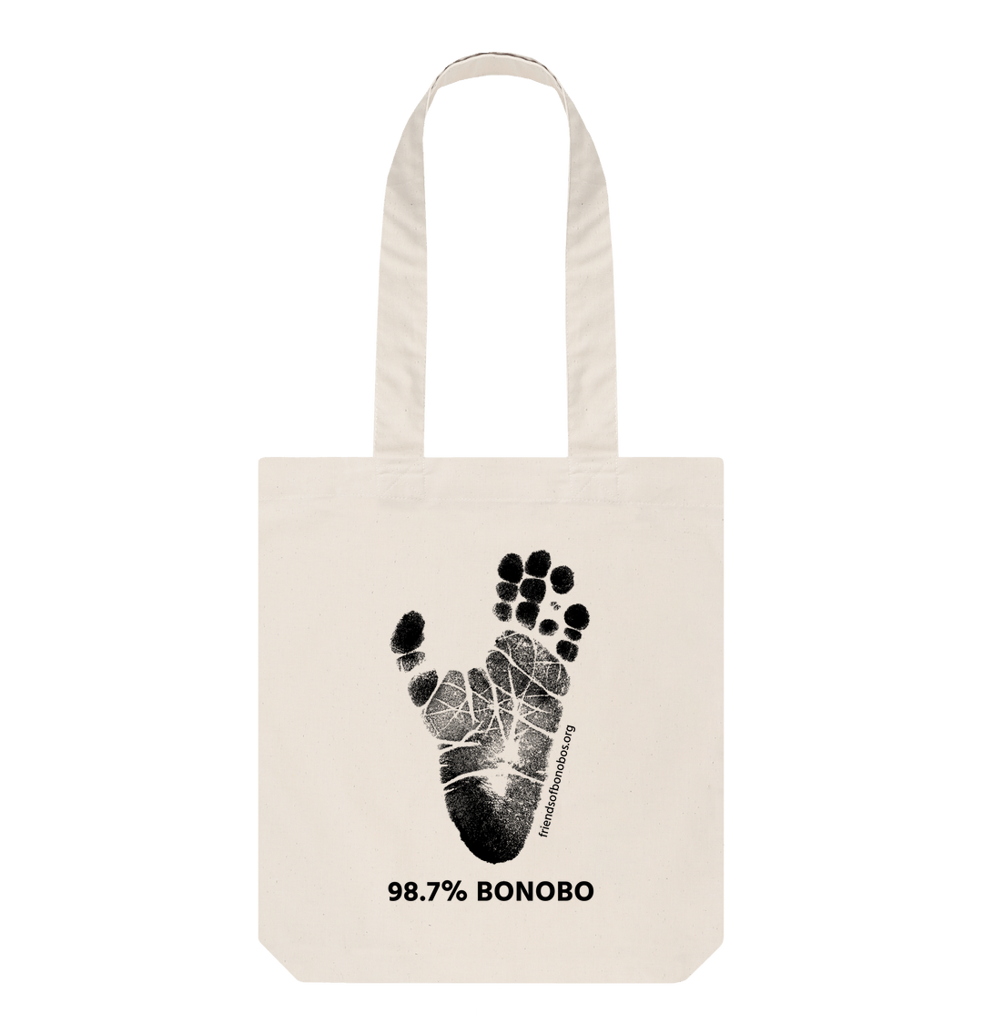 Bonobo Handprint Tote Natural Bonobo Handprint Tote Natural