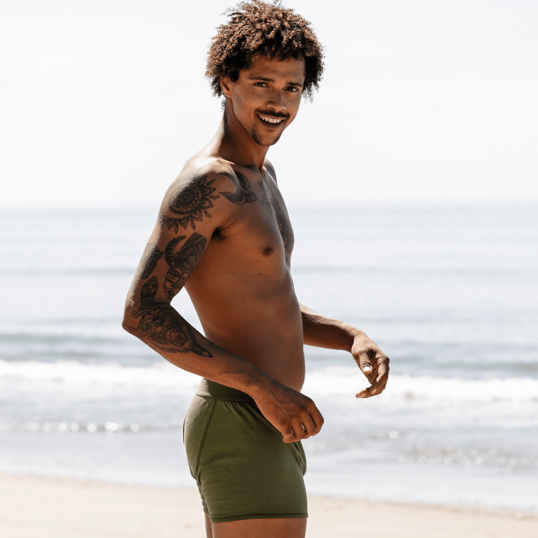Boxer 7 Men's Plain Organic Cotton Boxers - 7 Pack