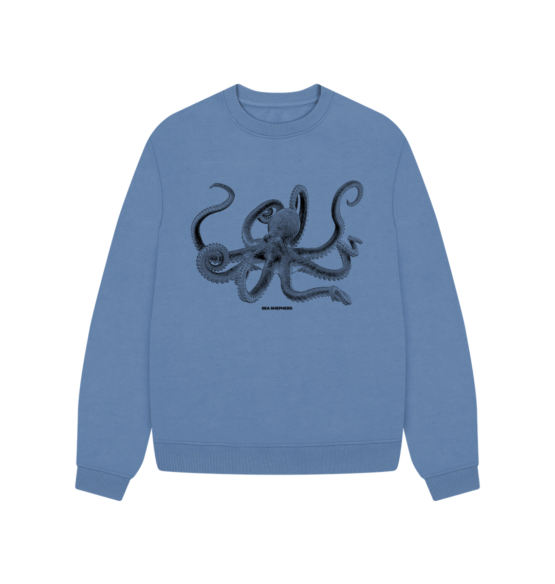 Women's Octopus Oversized Jumper | Sea Shepherd