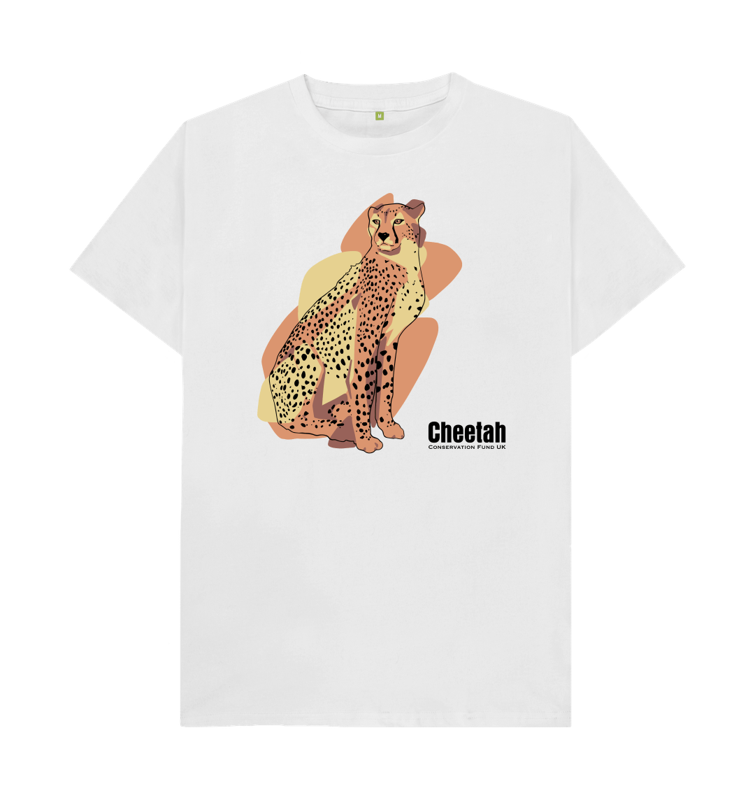 A cheetah glance mens t-shirt by The Dandelion Art