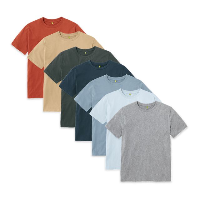 Organic Cotton T Shirts 3 Pack 3297