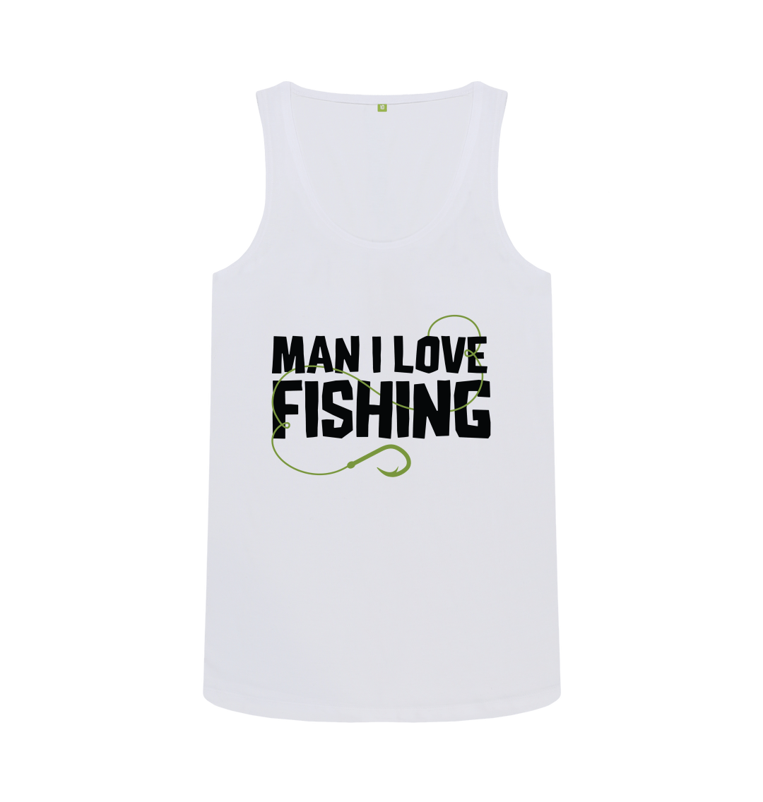 Man, I Love Fishing Ladies Vest
