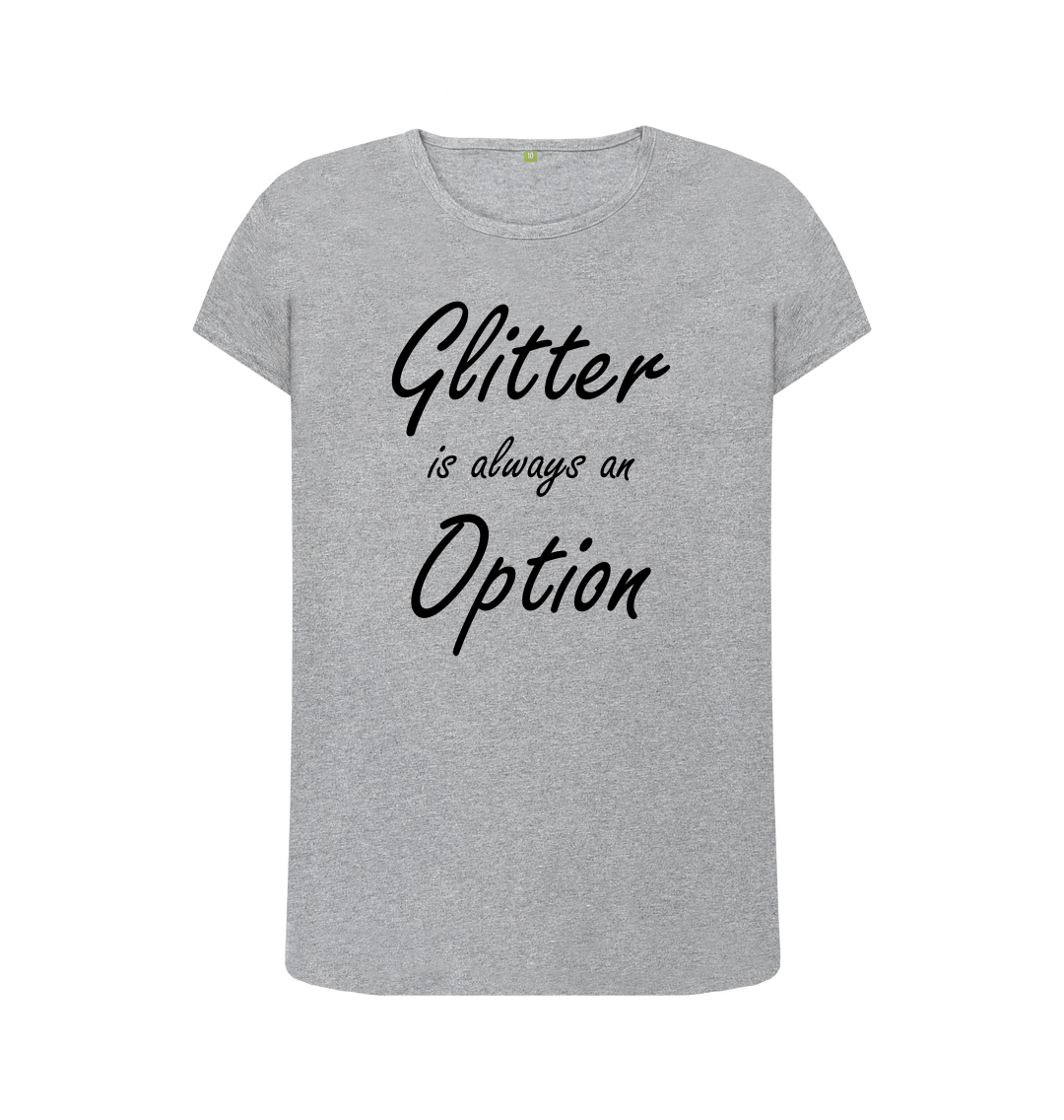 grey slogan t shirt womens