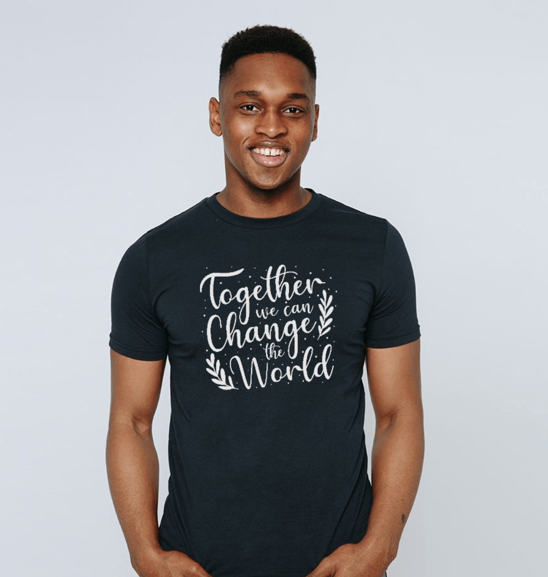 Change The World Together Unisex T Shirt for Men And Women.
