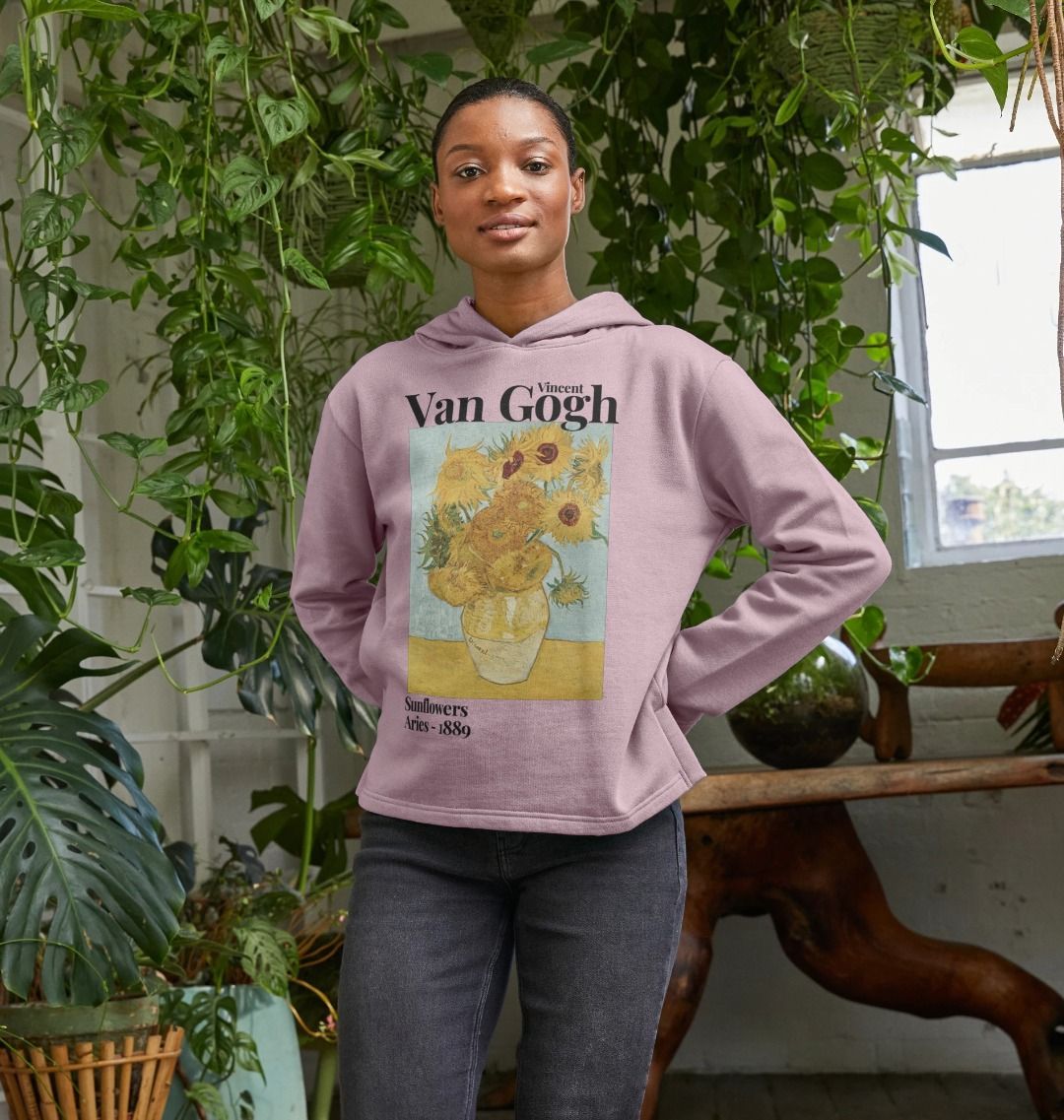 Vans van gogh hot sale sunflower hoodie