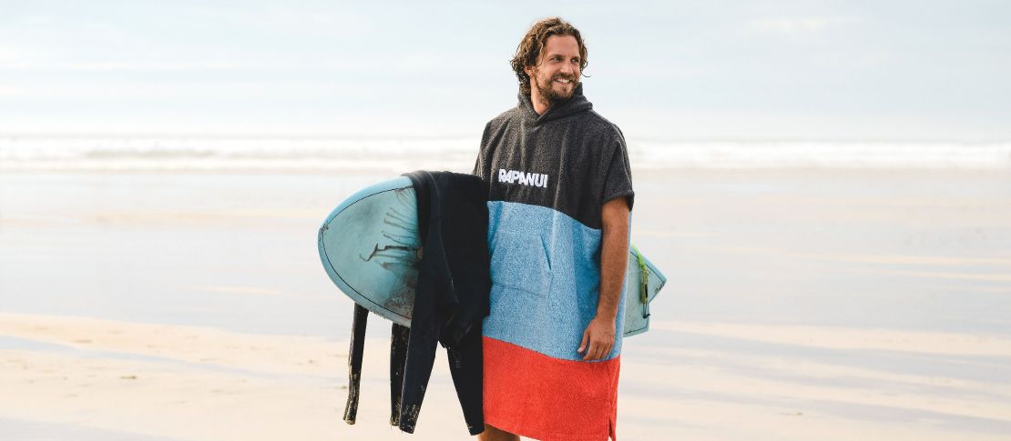 Men's Surf Towels and Swim Robes | Rapanui
