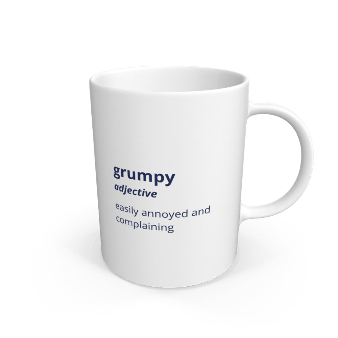 Grumpy mug