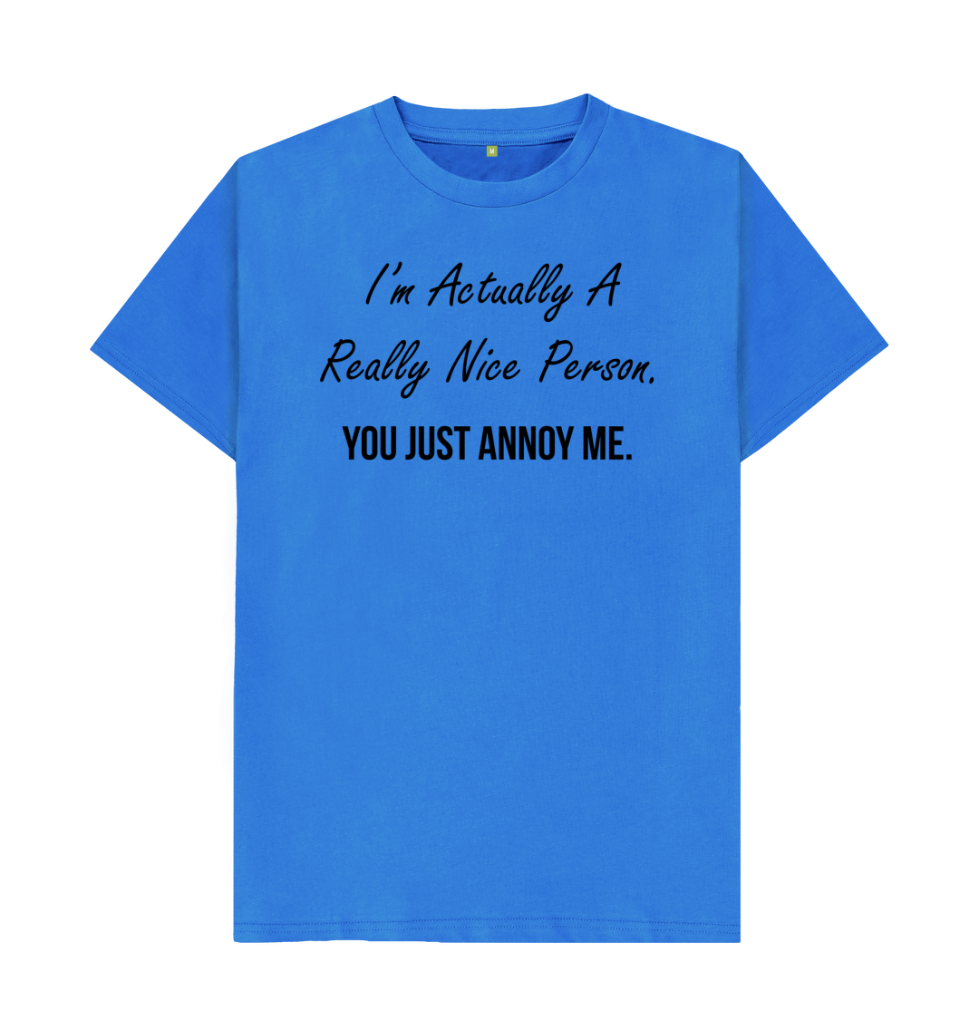 just be nice t shirt