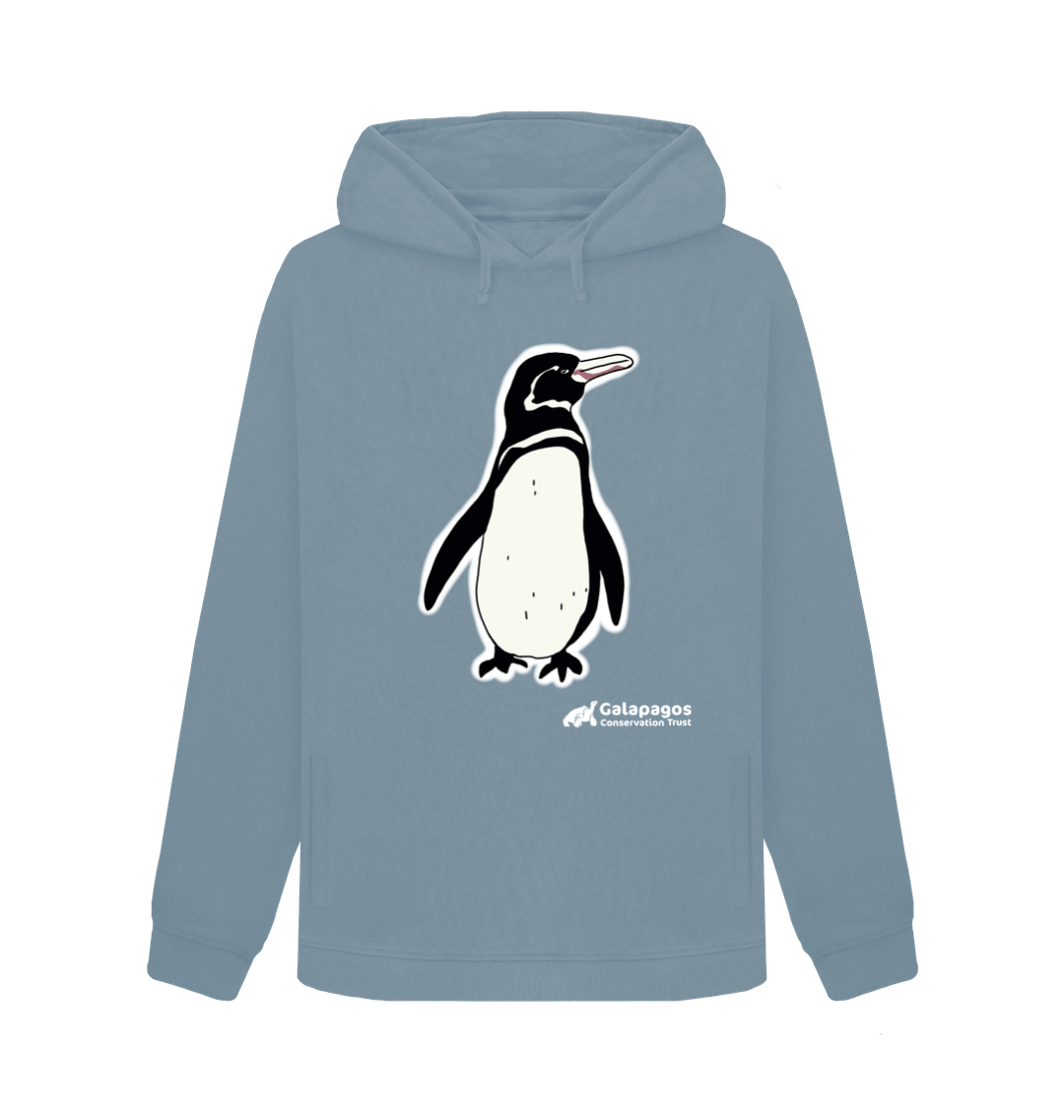 海外限定スパイク販売 Women's Galapagos Hoodie Penguin 邦楽