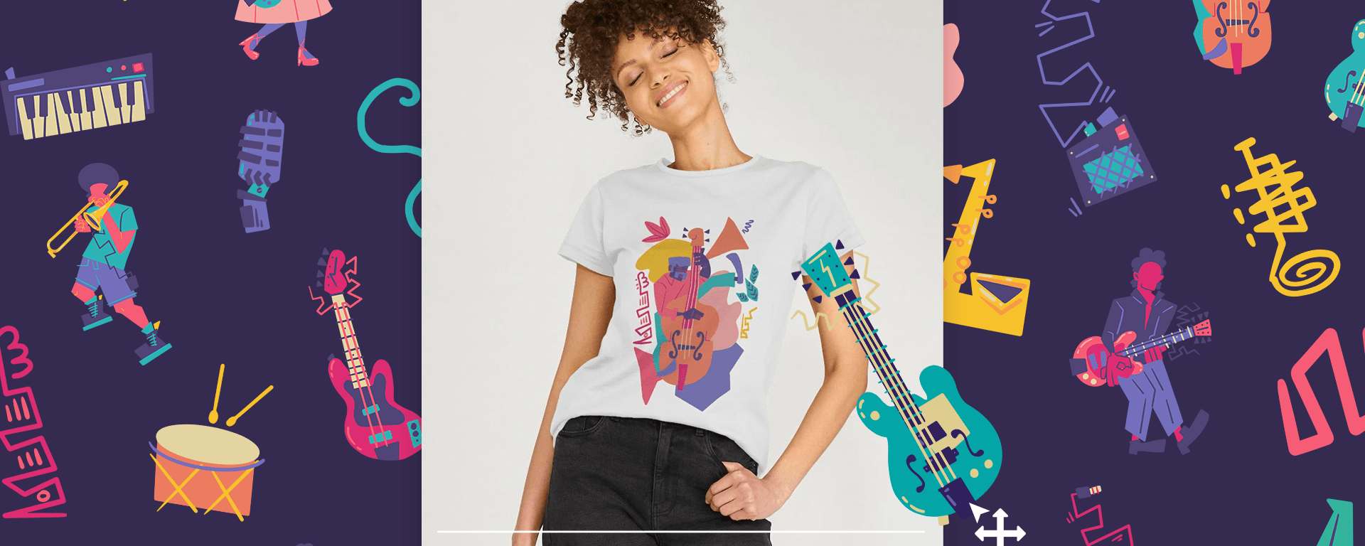 Graphic Series T-shirt with print
