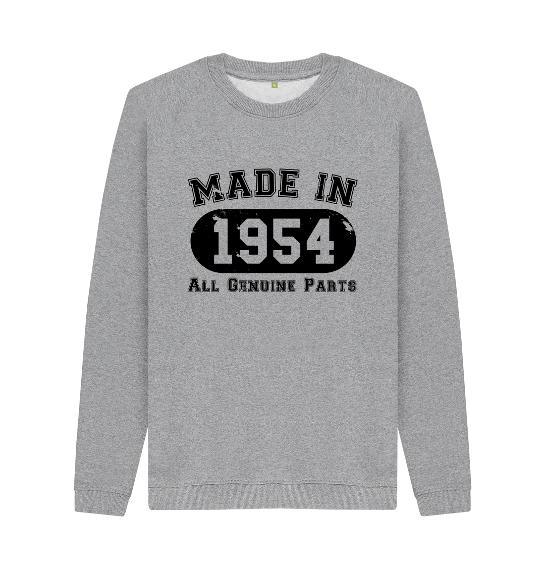 Made In 1954 All Original Parts T-Shirt 65th Birthday Gift Made In 1954 All Original Parts T-Shirt 65th Birthday Gift