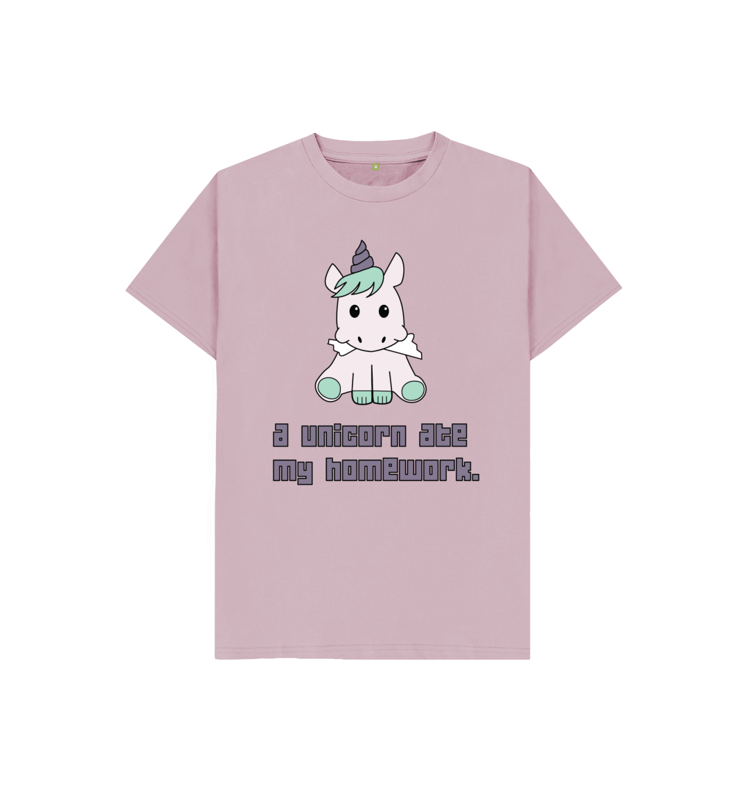 my unicorn made me do it t shirt