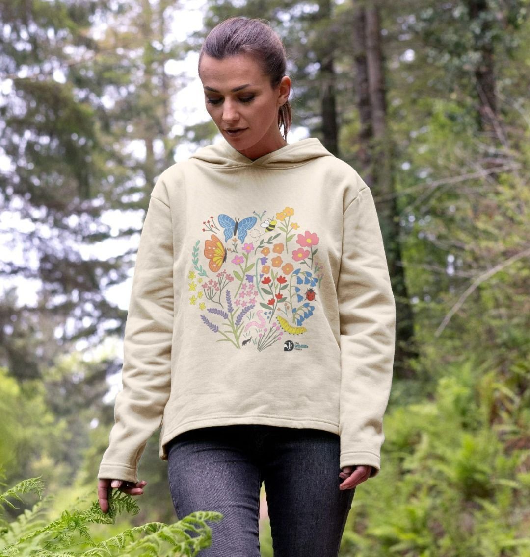 Wild By Nature Hoodie  - Slate Green