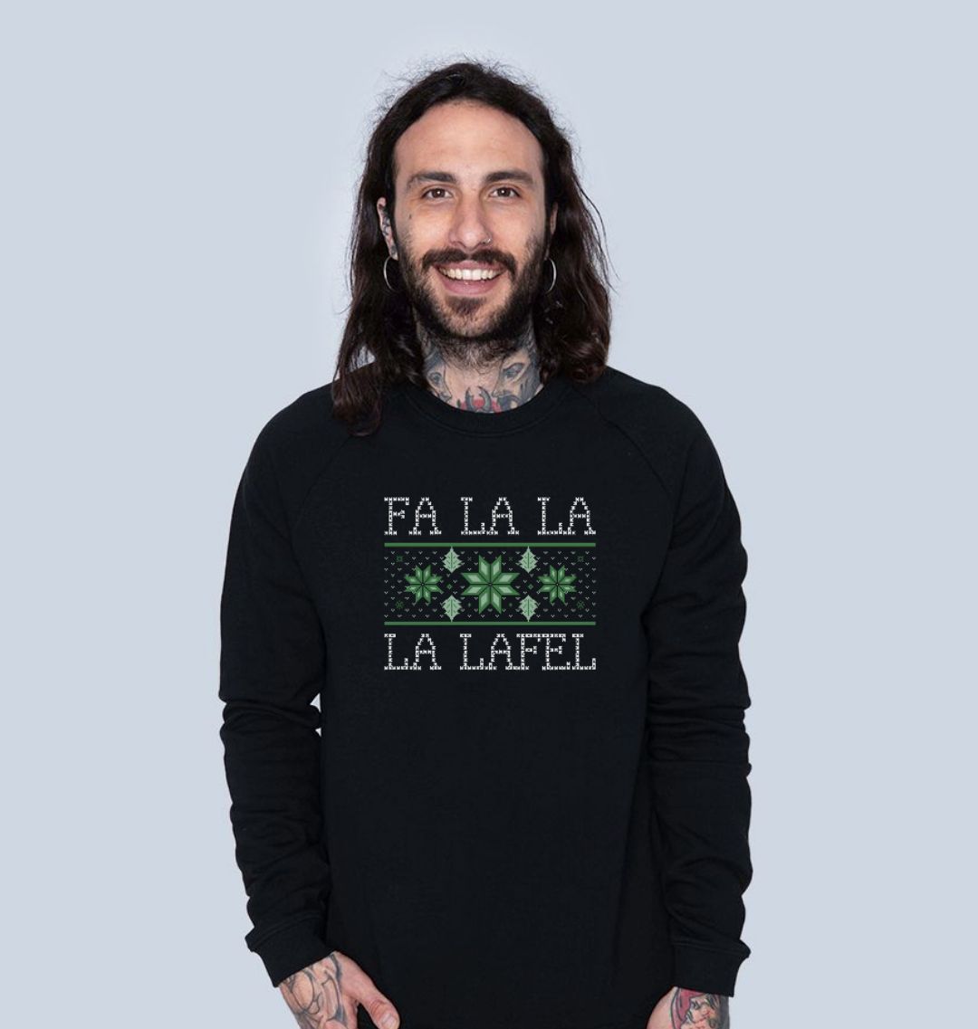 Fa La La La Lafel Women s Vegan Christmas Jumper