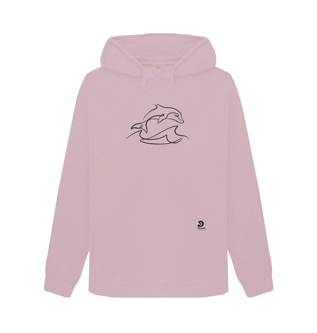 Dolphin Line Art Hoodie