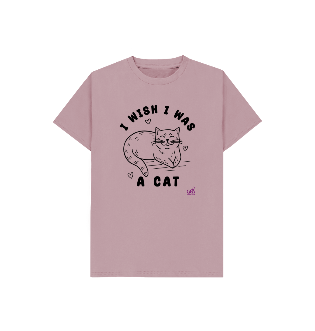 I Wish I Was a Cat Kids T-Shirt | Cats Protection Shop