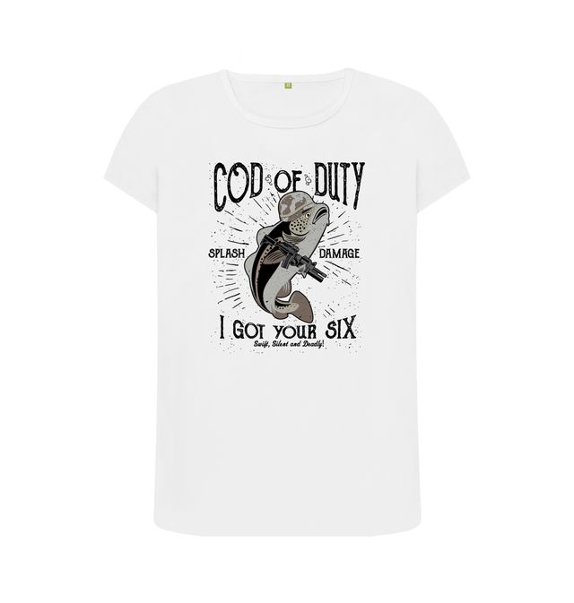 Deep Sea Shark Fishing By Quints Womens T Shirt