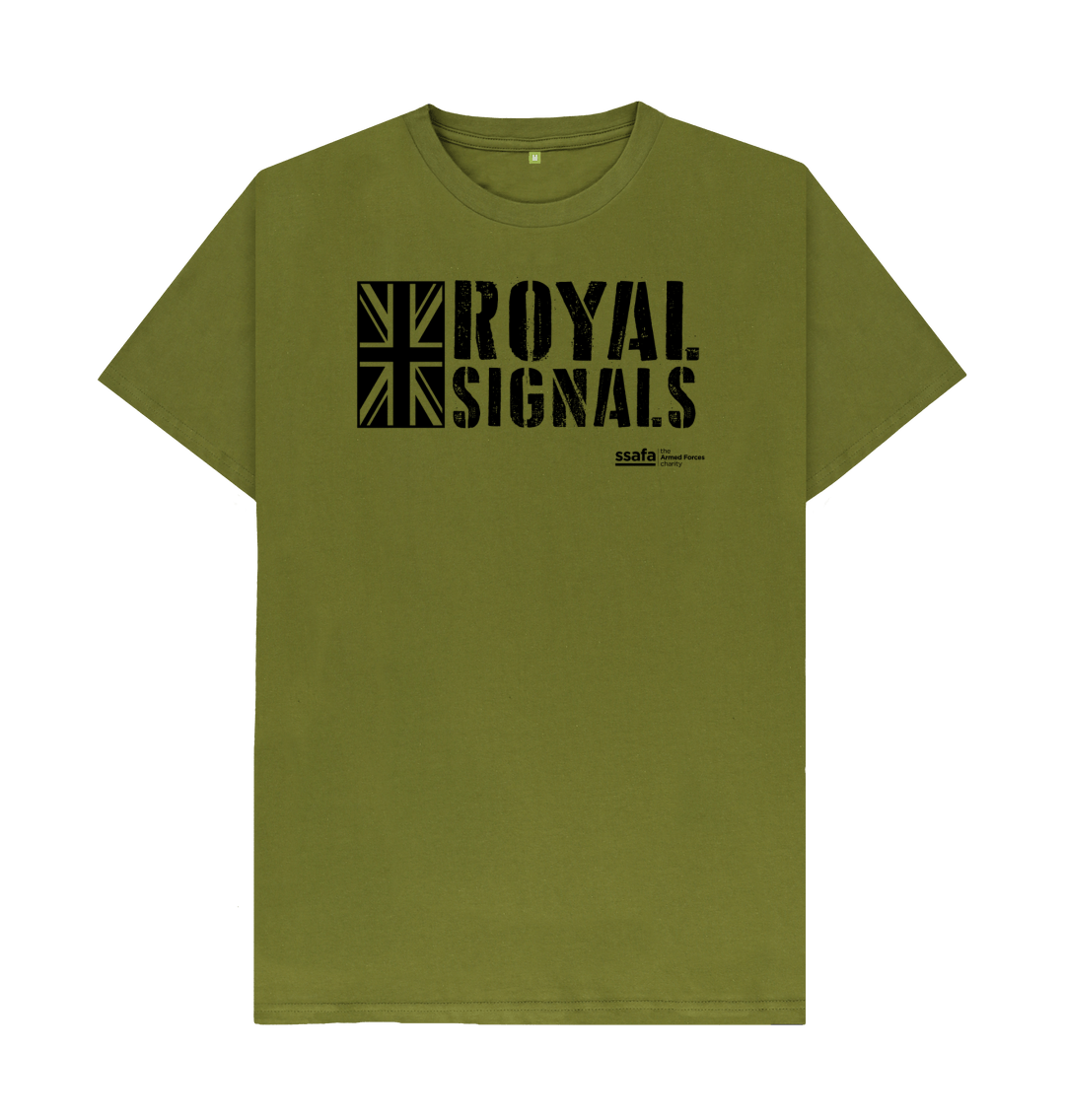 SSAFA Royal Signals Tshirt (Moss Green) SSAFA Store