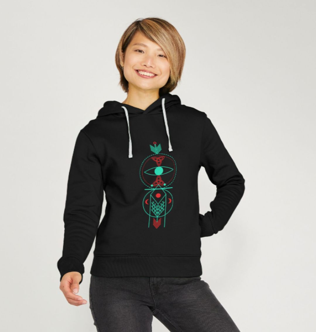 Sacred Geometry 'Celtic Knot' Hoodie Women's