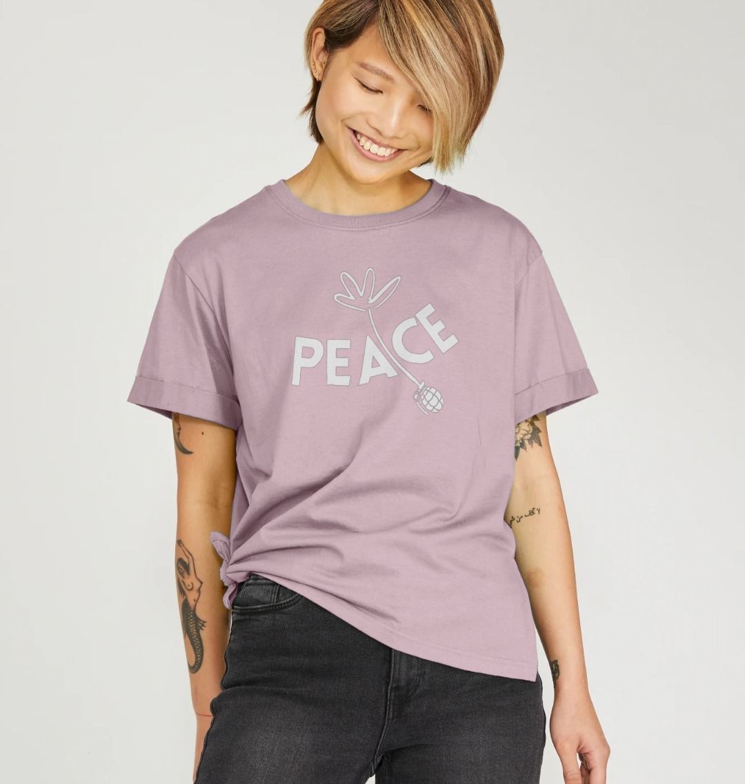 Peace T shirt for women