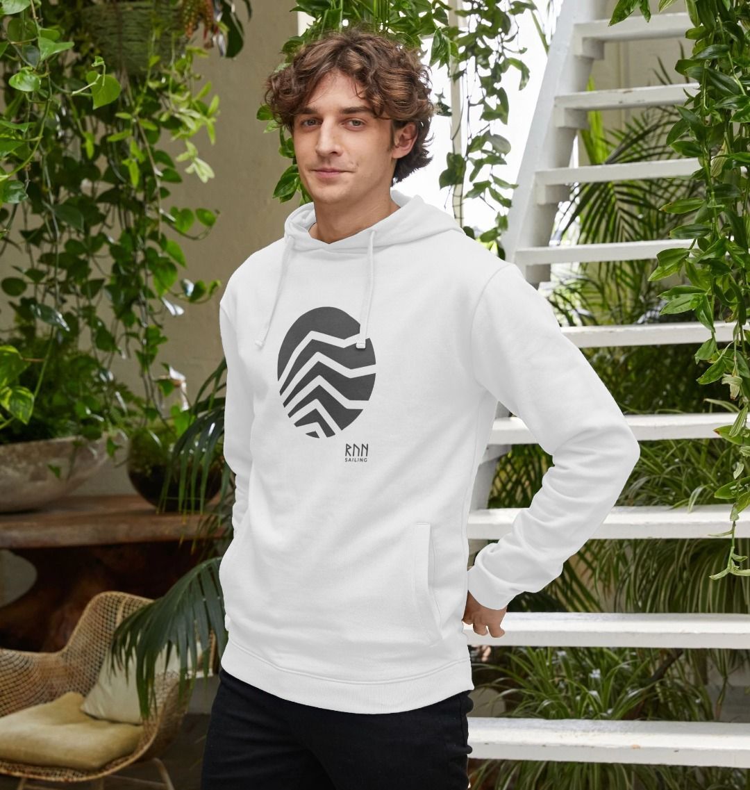 Men's Hoodie RS Waves Dark Grey