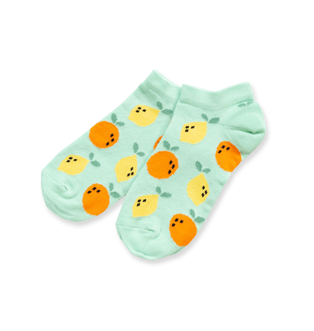 Ladybird Trainer Socks - Sage - Ladies Trainer Socks