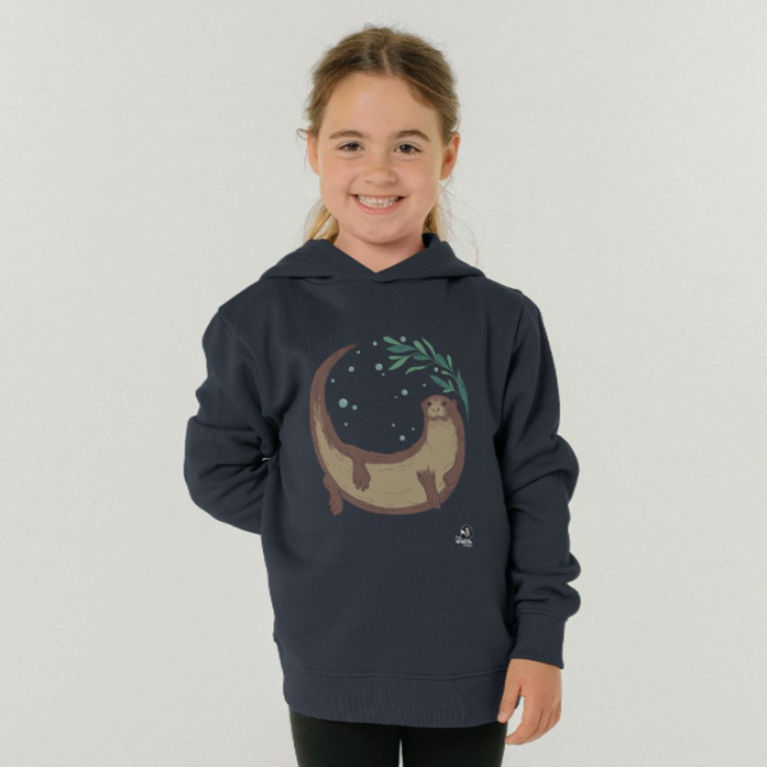 Otter Kids Hoodie  The Wildlife Trusts Store