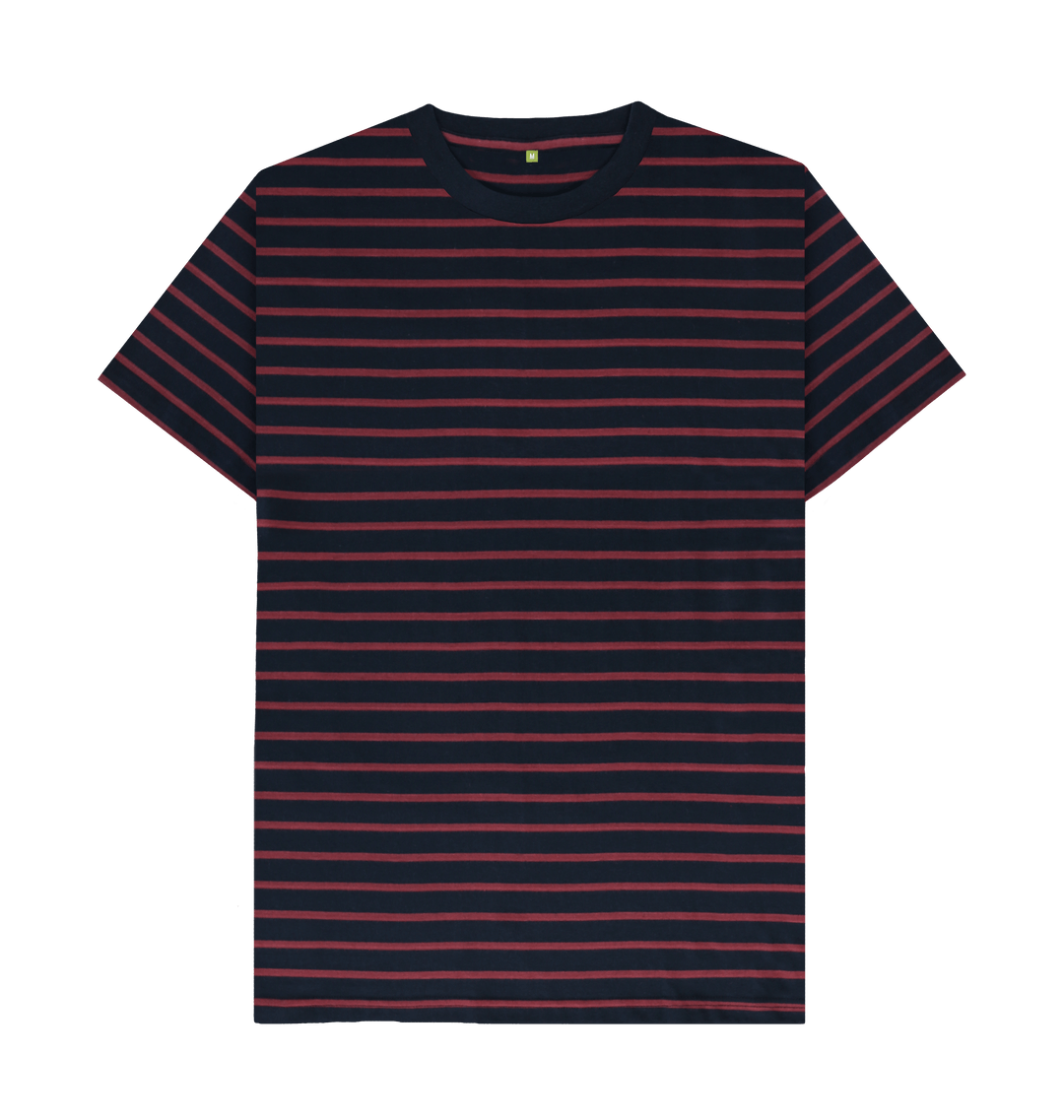Men\'s Organic Cotton Striped T-shirt