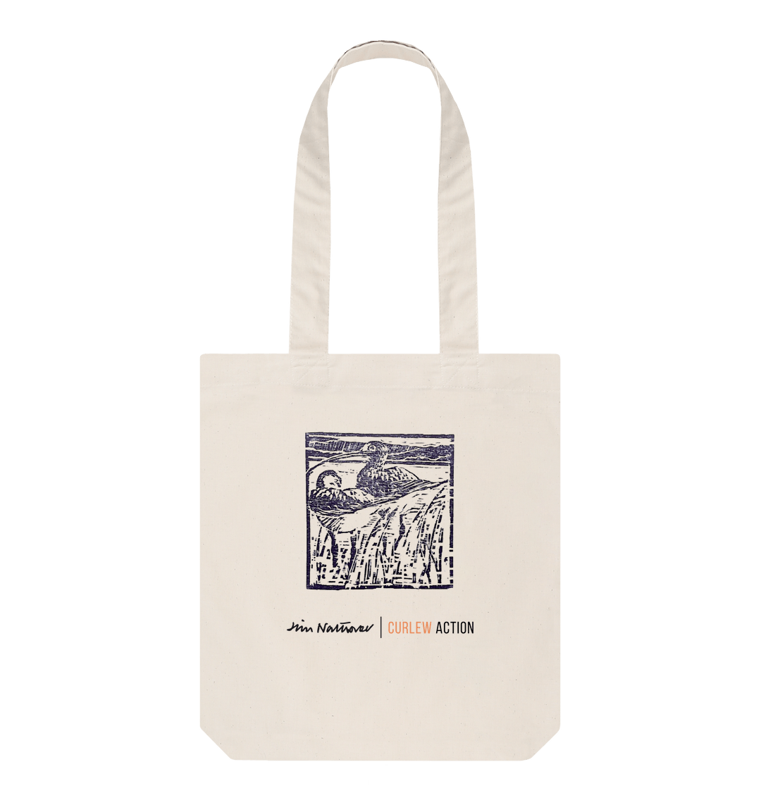 Woodcut Print Tote