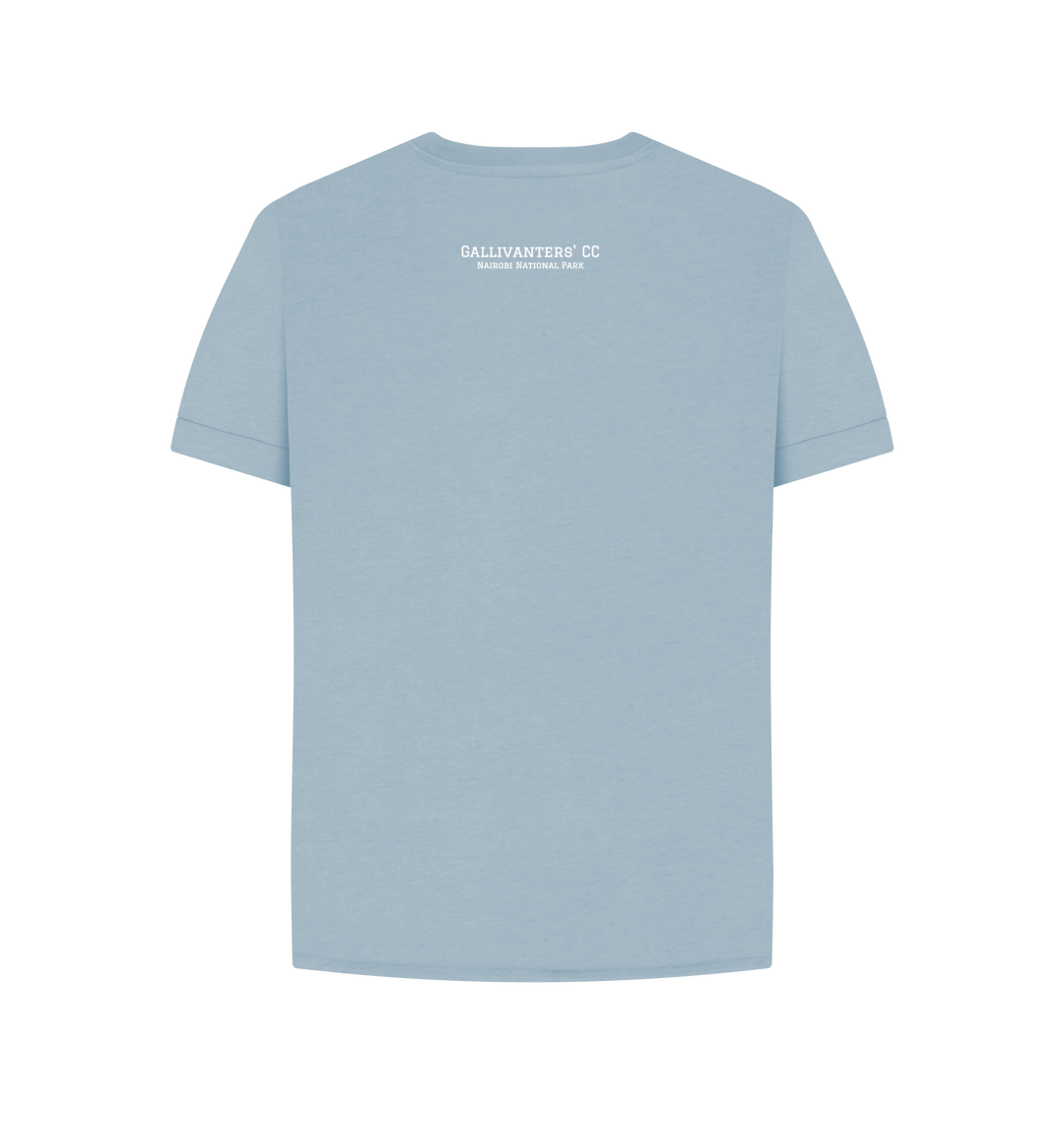 Teal Blue Round Neck Tshirt - 100% Cotton Available in Nairobi