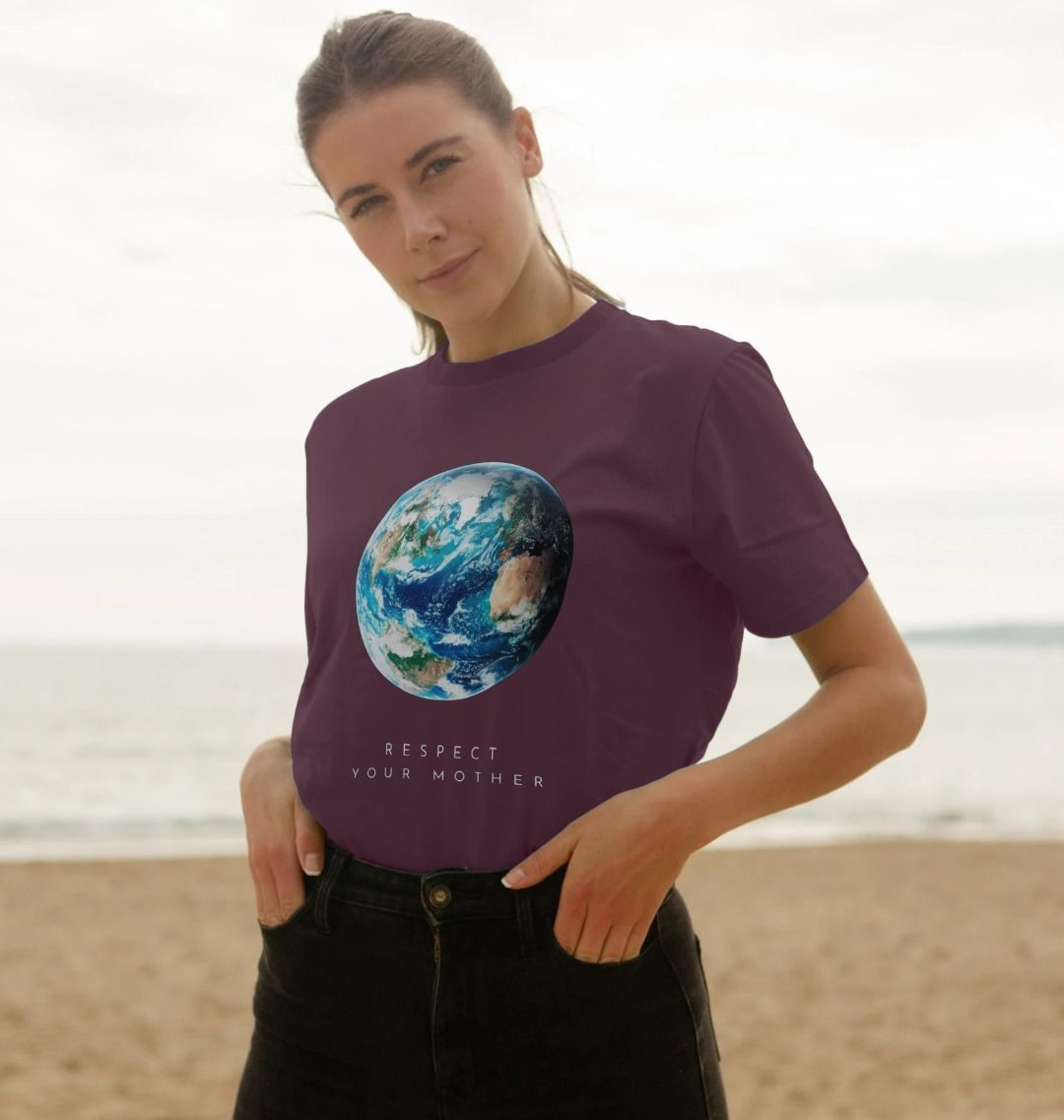 Respect your Mother T Shirt - Unique Design & Eco Friendly!