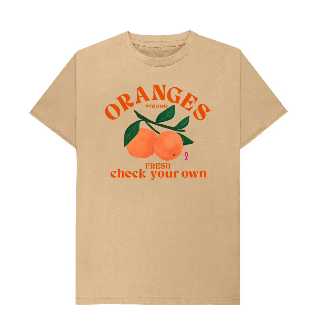 shirt with oranges on it