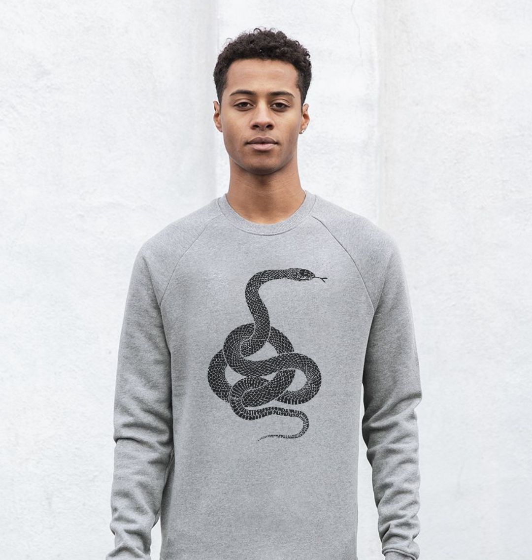 Snake print clearance sweatshirt