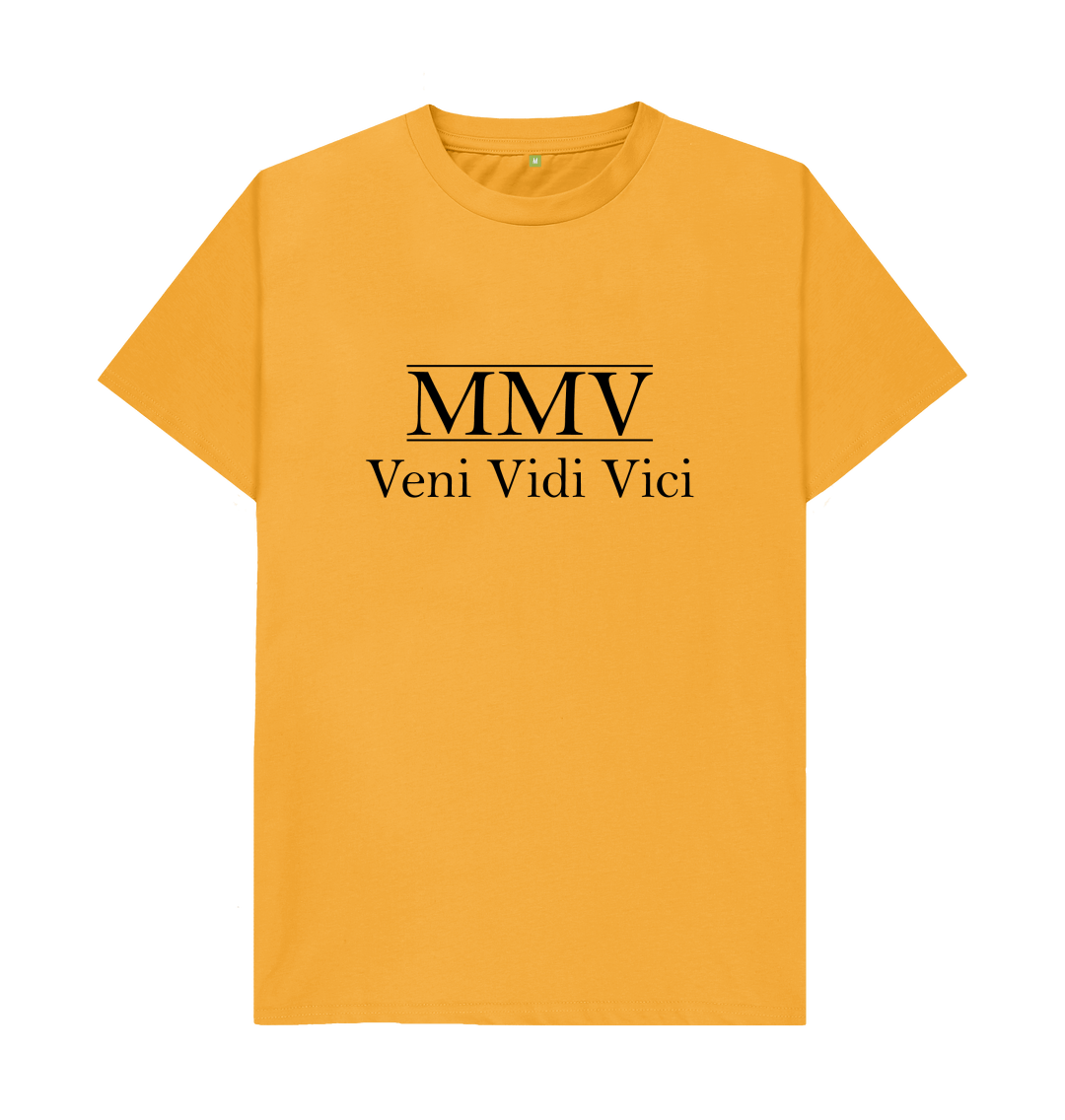 STRONG WORK SHORT SLEEVE T-SHIRT IN ORGANIC COTTON VENI VIDI VICI FO