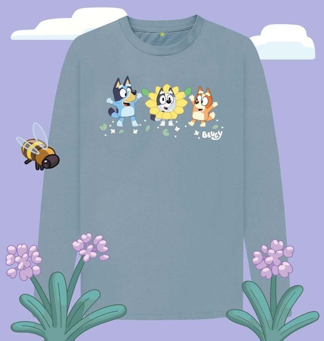 Bluey Muffin Cone Long Sleeve T-shirt