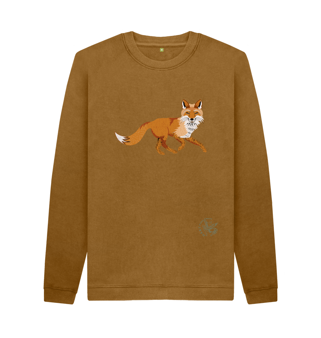 Mens sales fox sweater