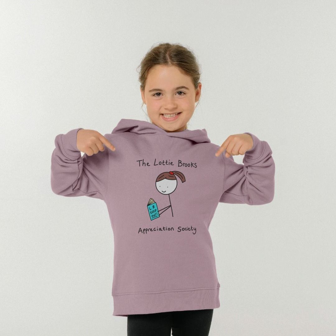 Kids Lottie Brooks Appreciation society Hoodie