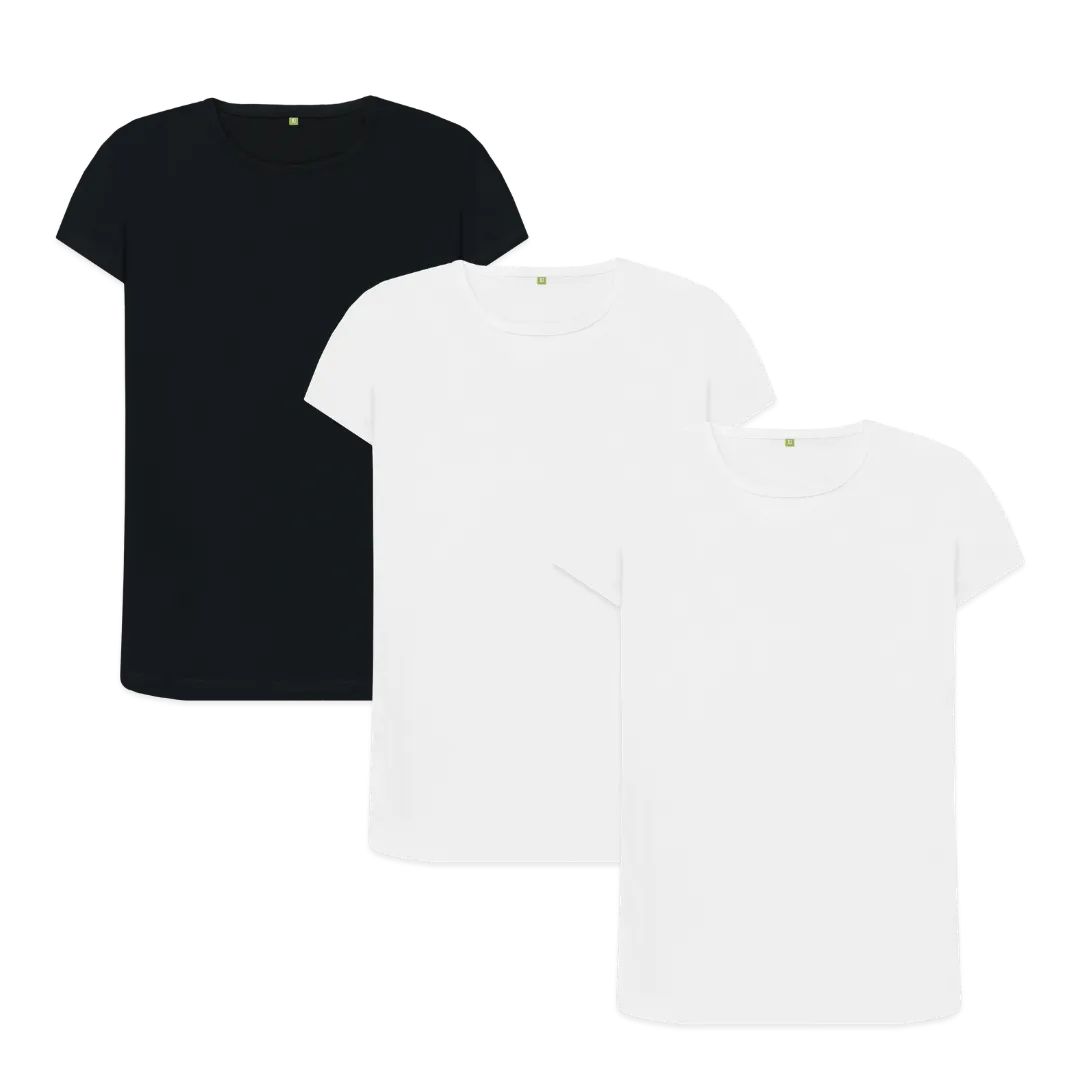 SCOOP NECK T-SHIRT//