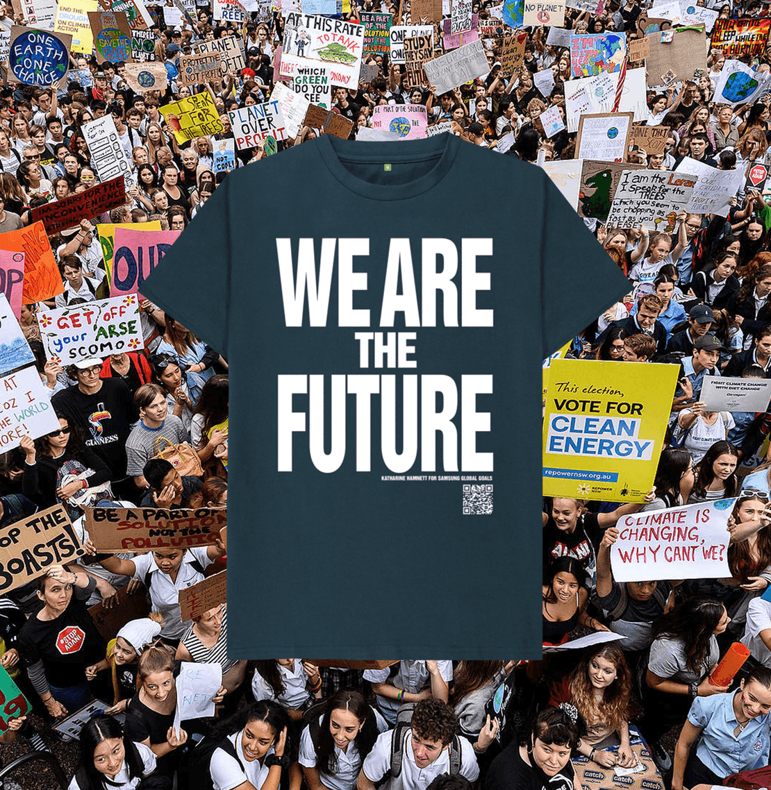 KATHARINE HAMNETT VOTE TEE SHIRT ロンT KATHARINE HAMNETT Exclusive Items & 24FW Collection New