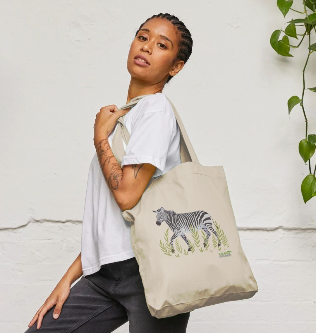 Zebra tote clearance