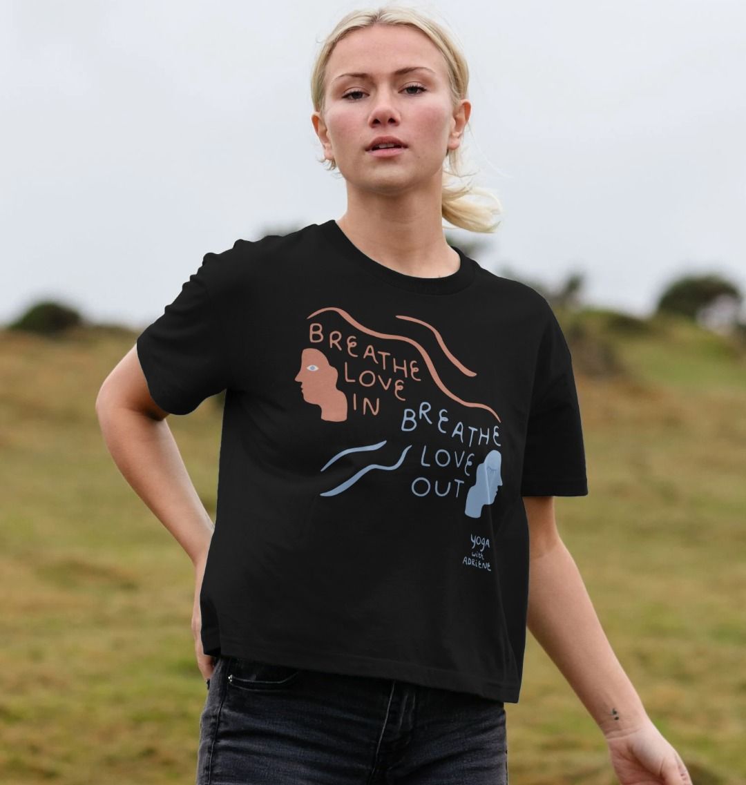 Kelly Colchin Boxy Tee | Yoga 