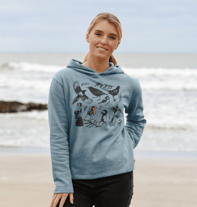 Bird Species Relaxed Fit Hoodie | The Wildlife Trusts Store