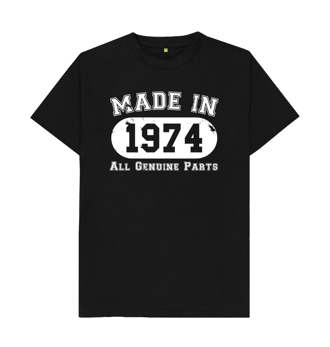 40th Birthday T Shirt Made in 1984 - All Genuine Parts