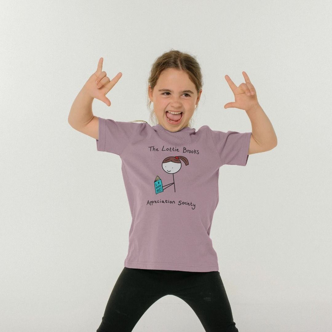 Kids Lottie Brooks Appreciation Society T-Shirt