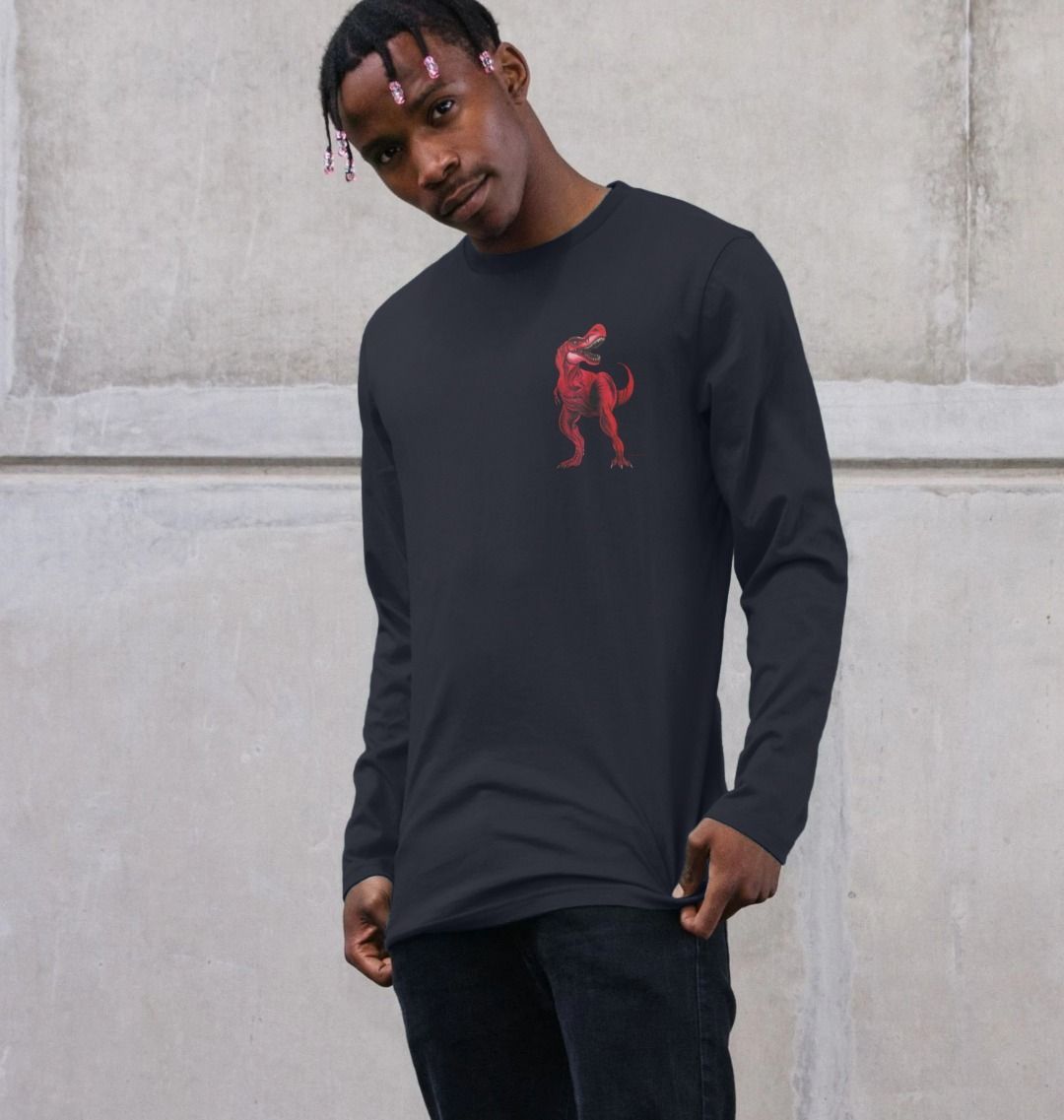 Long Sleeve Tee Rex - Black