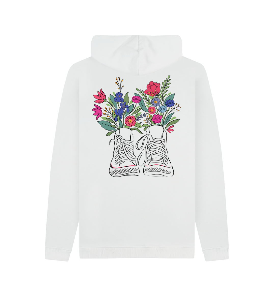 Rose white hoodie sale