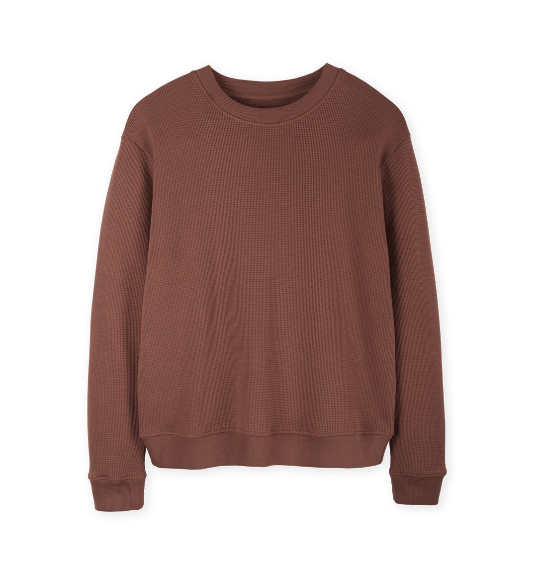 Women's Waffle Knit Jumper | Organic Cotton | Rapanui