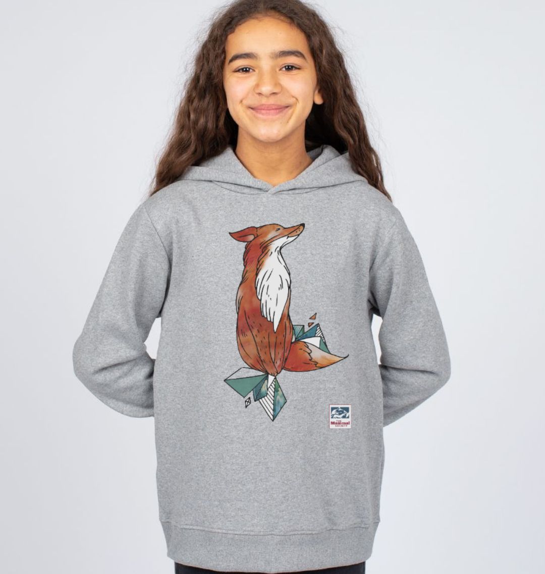 kids fox hoodie
